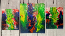 Load image into Gallery viewer, Canvas Abstract Art Unique Hand Painted - 16 x 20 &amp; 11 x 14 (Set of 3)
