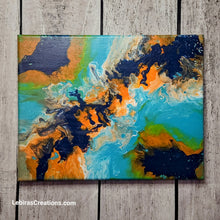 Load image into Gallery viewer, Canvas Abstract Art Unique Hand Painted - 11 x 14
