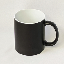 Load image into Gallery viewer, Ceramic Coffee Mug Color Change Black - 12oz
