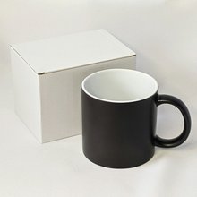Load image into Gallery viewer, Ceramic Coffee Mug Color Change Black - 12oz
