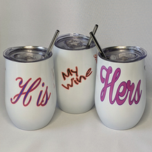 Load image into Gallery viewer, Tumbler Stainless Steel with Lid and Straw -12oz Personalize
