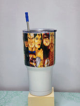 Load image into Gallery viewer, Stainless Steel Tumbler with Lid and Straw - 30oz Personalized
