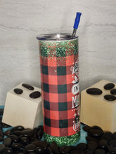 Load image into Gallery viewer, 20oz Tumbler Stainless Steel with Lid and Straw - Believe in Magic of Christmas
