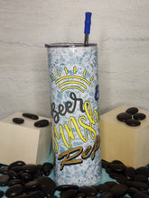 Load image into Gallery viewer, 20oz Tumbler Stainless Steel with Lid and Straw - Beer Sunshine Repeat
