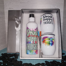 Load image into Gallery viewer, Tumbler Stainless Steel Gift Set - 3pcs
