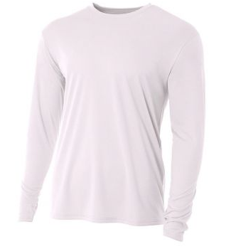 Adult Shirt Dri-Power Performance Long Sleeve T-Shirt Unisex